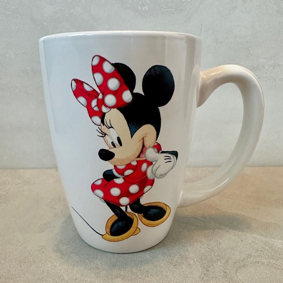 Disney Other - DISNEY Minnie Mouse Coffee Mug Theme Park Souvenir 10oz